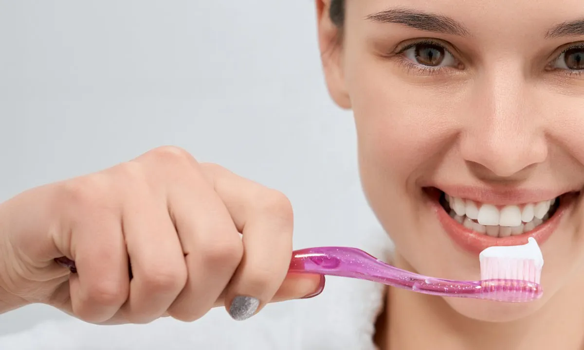 31814 brushing for oral hygiene