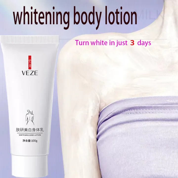 31862 whitening lotion application
