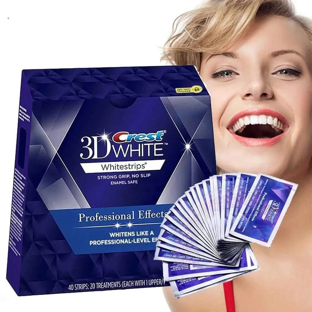 31869 crest whitening strips application