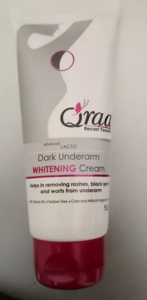 32083 qraa whitening cream application